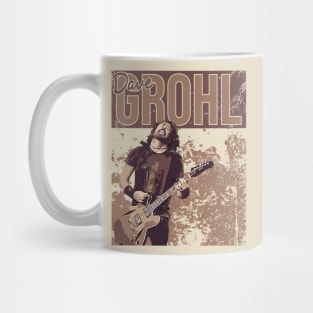 Dave Grohl // Brown vintage Mug